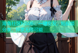 海角社区hjb06：一键交友，短视频分享，探索无限可能