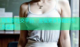 探索新社交平台，发现更多有趣的交友应用