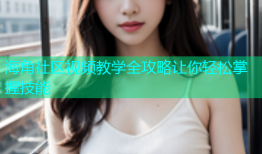 海角社区视频教学全攻略让你轻松掌握技能