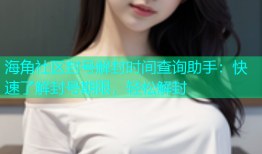 海角社区封号解封时间查询助手：快速了解封号期限，轻松解封