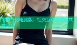 海角社区电脑版：社交互动与资源共享平台
