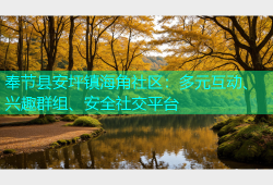 奉节县安坪镇海角社区：多元互动、兴趣群组、安全社交平台