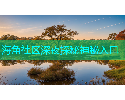 海角社区深夜探秘神秘入口