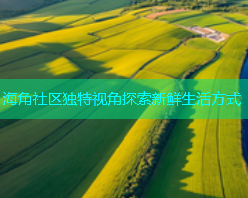海角社区独特视角探索新鲜生活方式