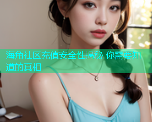 海角社区充值安全性揭秘 你需要知道的真相