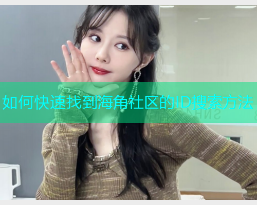 如何快速找到海角社区的ID搜索方法