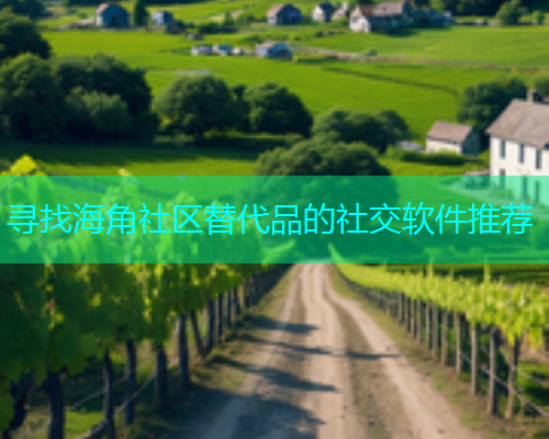 寻找海角社区替代品的社交软件推荐
