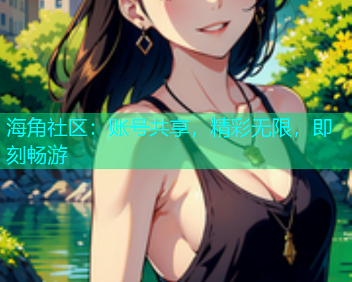 海角社区：账号共享，精彩无限，即刻畅游