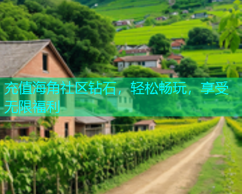 充值海角社区钻石，轻松畅玩，享受无限福利