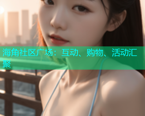 海角社区广场：互动、购物、活动汇聚