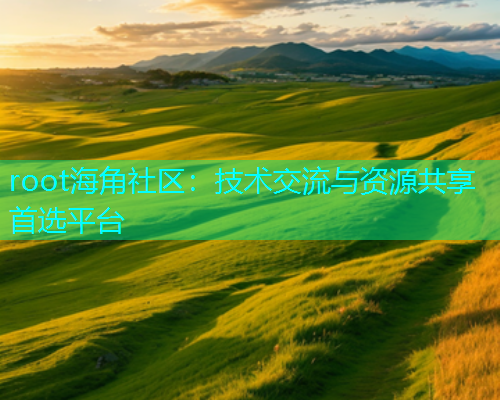 root海角社区：技术交流与资源共享首选平台