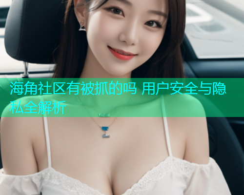 海角社区有被抓的吗 用户安全与隐私全解析